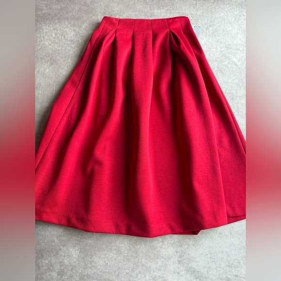 Circolo 1901 Dresses & Skirts - Chic Red A-Line Women's Skirt